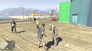 GTA V PS4 - Arrumando briga LOL