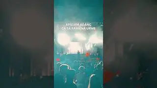 Oriunde conturăm un colț de lume Apăsăm adânc, ca să rămâne urme. #râurialbe live la Electric Nights