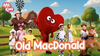 Ремикс песни «Old McDonald Had a Farm» | Детские песни | Потешки для малышей | Мистер Кинд
