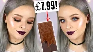 DRUGSTORE MAKEUP TUTORIAL FT SALTED CARAMEL CHOCOLATE BAR PALETTE  | sophdoesnails