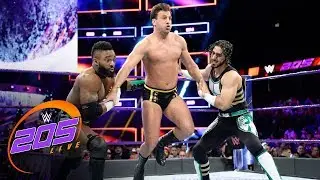 Седрик Александр и Мустафа Али против Дрю Гулака и Арии Дайвари: WWE 205 Live, 26 декабря 2017 г.