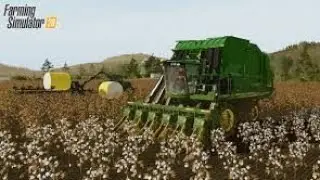 How to Plant and Harvest a New Crop of Cotton in #Farming #Simulator #20 #cotton #kathiawar