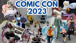 BANDAI COMIC CON 2023 - One Piece, Spy Family, Jujutsu Kaisen, Demon Slayer, Dragonball Z, Naruto