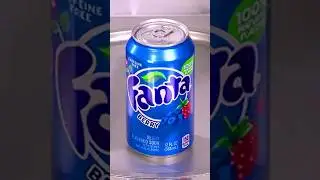 Fanta Berry - Ice Cream Rolls | Fast ASMR #icecreamrolls #icecream #fanta