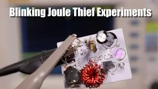 Blinking Joule Thief Waveform Examination