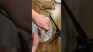 3-D stick sculpture