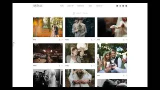 Artale WordPress Theme - How to create a proofing gallery page