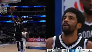Kyrie Irving Airballs Wide Open Layup In The Clutchest Time In The Game KD Disappointed #Shorts