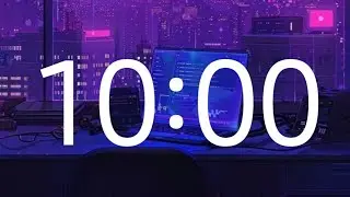 10 Minute Timer ⏱️ | Calm Music for Relax, Focus & Study  by The Pomodoro Lab 🍅