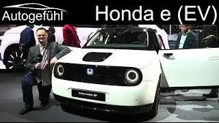 Honda Urban EV e Prototype Exterior Interior check - Autogef&uuml;hl