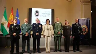 Policía Local Ronda: Acto conmemorativo de la festividad de la Virgen de La Paz