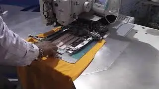 JUKI AMS-221EN Automatic Polo Placket Sewing Industrial Machine
