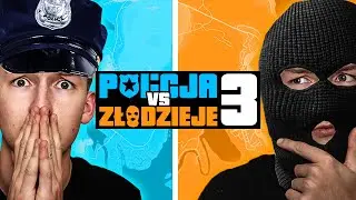 GTA V - POLICJA vs ZŁODZIEJE 3! #4 🤯