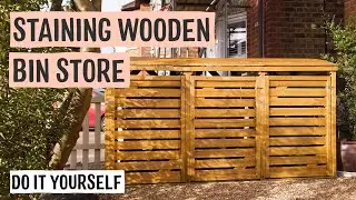 Spray Painting a Bin Store - cordless W 600 FLEXiO 18V | WAGNER