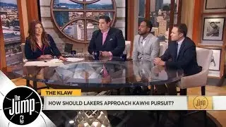 With LeBron James coming, what should Lakers offer for Kawhi Leonard? | The Jump | ESPN