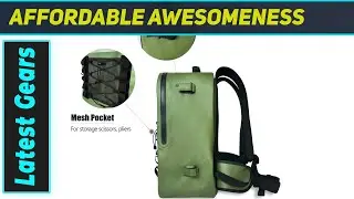 Водонепроницаемый рыболовный рюкзак Buffalo Gear: главное преимущество для рыболова!