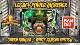 Toy Review - Legacy Power Morpher Green Ranger / White Ranger Edition - Bandai 2018 - Unboxing