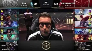 [2017 S7 MSI] Group Stage - D5 G2 - FW vs TSM - League of Legends - Flash Wolves vs Team SoloMid