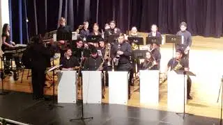 Tift Co HS Jazz Ensemble performs Carl Strommen's 