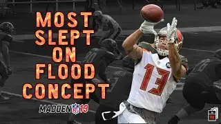 The Most Slept On Flood Concept In Madden 19 | Gun Doubles Y Off (Part 1 of 3)