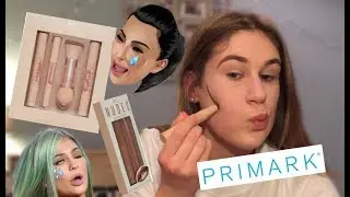 Testing Primark makeup 2018 - KKW/Kylie cosmetics dupes