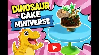 Opening the Cutest Dinosaur Cake! 🦕🎂 Miniverse Make It Mini Food Unboxing