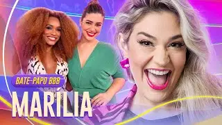 MARÍLIA CONTA COMO É SER ELIMINADA DUAS VEZES E PORQUE FOI EMPAREDADA! 👀 | BATE-PAPO BBB | BBB 23