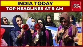 Top News Headlines At 9 AM | Taliban Thrash Journalists, Ban Protests | September 9, 2021
