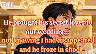 He brought his secret lover to our wedding… not knowing I had disappeared — and he froze in shock