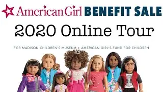 American Girl Benefit Sale 2020 Online Tour/ Vlog!