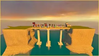 SPARTAN Kicks All Sprunki Characters into the gm_Bridge Pit | Garry&rsquo;s Mod