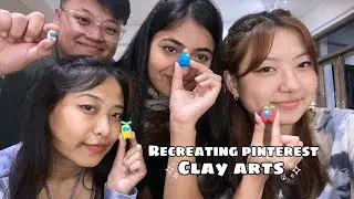 BESTIES DATE (Q/A +Clay Art)
