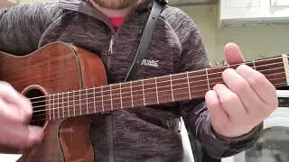 How to play HOME by Michael Buble on Guitar