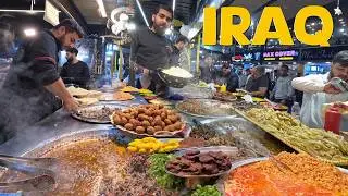 Baghdad&rsquo;s CRAZIEST Bazaar 🇮🇶 | $1 Street Food Tour