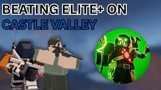 Solo Elite Rework Victory On Castle Valley (W/ STRATEGY) | Roblox TDX