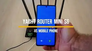 Yacht Router Mini s6 vs Mobile phone