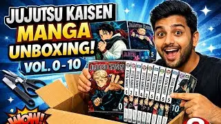 Unboxing Jujutsu Kaisen Manga [ I am going to review original manga in next video ]