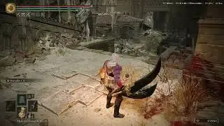 Elden Ring NG+4 Starscourge Greatsword +25 Starcaller Cry vs Horned Warriors (No Commentary)