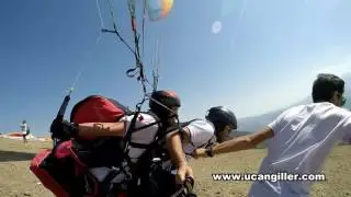 yama&ccedil; paraş&uuml;t&uuml; Faruk - Take-off