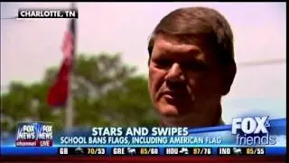 Patriotism Pulled Down - American Flag Banned At TN School District - Fox & Friends