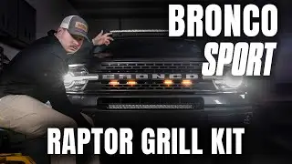 Bronco Sport Raptor Style LED Grill Kit Installation (From F150LEDs.com)
