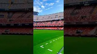 Valencia&rsquo;s Mestalla Stadium looks incredible! 👀🏟