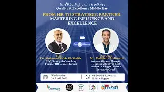 From HR to Strategic Partner-Mastering Influence & Excellence
