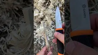 S#006 ⏳ Ganzo G806 hoblinky chlpat&eacute; drievko Feather Stick Making Featherstick Curles Feathersticking