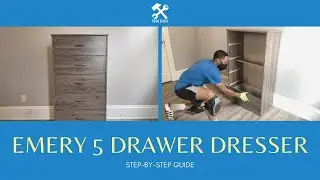 Ameriwood Home Emery 5 Drawer Dresser Assembly | Grantville 5 - Drawer Dresser | Mainstays Classic