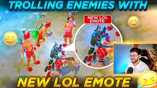 Trolling Enemies In FreeFire With NEW LOL EMOTE 😂🔥  - Free Fire Telugu - MBG ARMY