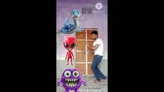 Flying crying babies catching vs dog, hen & Gorilla - Funny vfx magic