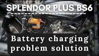 Splendor Plus BS6 | Battery charging problem solved, Hf Deluxe Battery Charging Problem Solve