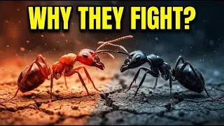 Why They Fight? Red Ant vs Black Ant | The Hidden Science of Ant Wars