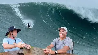 Big Wave Legend Chuck Patterson on Breaking his Back at Cortes Bank & Riding Snow Ski's at Mavericks